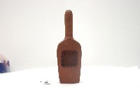 木製方形菱花口四方形永芝齋堂號款紋製粿模具藏品圖，第1張