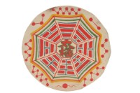 木製八卦木板避邪物藏品圖，第1張