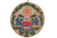 木製獸牌獸牌避邪物藏品圖，第2張