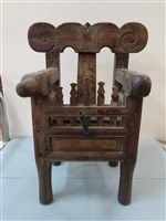 木製輦轎藏品圖，第1張