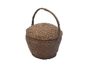 竹製有蓋小謝籃藏品圖，第1張