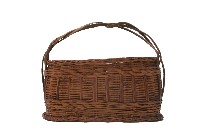 圓扁無蓋手提竹籃藏品圖，第2張