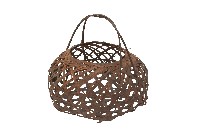 手提無蓋大竹籃藏品圖，第1張