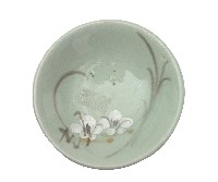 青釉折枝梅花紋碗藏品圖，第2張