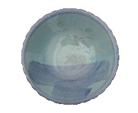 青釉寫意山水紋花口碗藏品圖，第2張