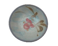 青釉彩繪花果紋碗藏品圖，第2張