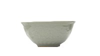 青釉印金魚紋碗藏品圖，第1張