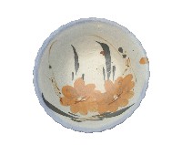 青花彩繪菊花紋花口大碗藏品圖，第2張