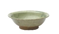綠釉折沿大碗藏品圖，第1張