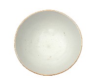 彩繪金口福字菊花印紋碗藏品圖，第2張