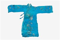 淺藍色長擺戲服藏品圖，第1張