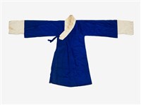藍色長擺戲服藏品圖，第1張