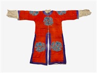 紅色龍紋戲服藏品圖，第1張