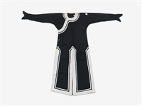 黑色長擺戲服藏品圖，第1張