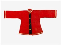 紅色滾金邊上衣戲服藏品圖，第1張