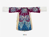 紫色龍紋戲服藏品圖，第2張