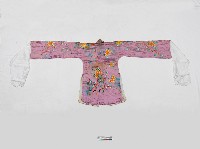 淺紫色花樣戲服藏品圖，第2張