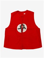 紅色無袖卒服藏品圖，第1張