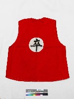 紅色無袖卒服藏品圖，第2張