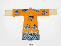 黃色龍紋長擺戲服藏品圖，第2張