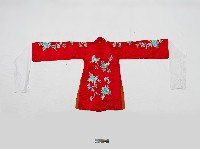 紅色青花紋戲服藏品圖，第2張