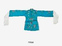淺藍色紫花戲服藏品圖，第2張