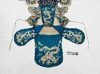 乳白藍龍紋繡花佩飾藏品圖，第4張