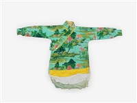 綠色風景圖案套裝藏品圖，第1張