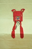 豫劇暗紅色帽藏品圖，第1張