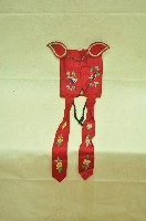 豫劇暗紅色帽藏品圖，第2張