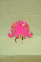 豫劇淺紅色帽藏品圖，第2張