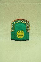 河南戲服綠色道具帽藏品圖，第1張