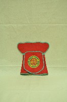 河南戲服紅色道具帽藏品圖，第4張