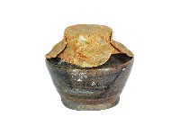 黑褐釉陶罐藏品圖，第1張