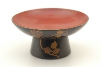 木胎圓形黑漆地腰高盃藏品圖，第2張