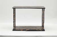 木胎四方梨地平蒔繪懸盤藏品圖，第2張