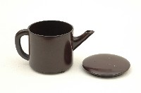 木胎圓立桶形黑漆地湯蓋桶藏品圖，第4張