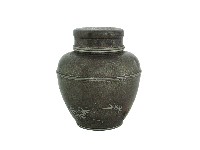 帶蓋竹紋銀製罐藏品圖，第2張