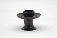 木胎圓形黑漆地蓋椀藏品圖，第7張