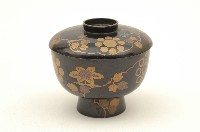 木胎圓形黑漆地蓋椀藏品圖，第17張