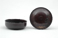木胎圓形黑漆地蓋椀藏品圖，第23張