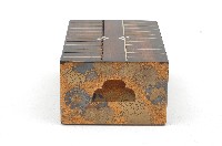 木胎長方木紋蒔繪雙六棋盤藏品圖，第2張
