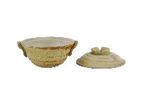 陶胎褐釉蓋鍋藏品圖，第2張