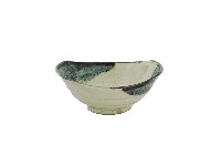 白地藍釉凹型碗藏品圖，第1張