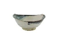 白地藍釉凹型碗藏品圖，第1張