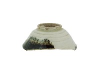 白地藍釉凹型碗藏品圖，第2張