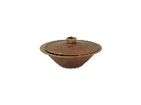 褐釉斗笠型蓋碗藏品圖，第1張