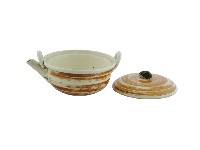 褐釉蓋碗壺藏品圖，第2張