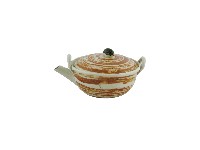 褐釉蓋碗壺藏品圖，第1張