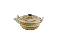 褐釉蓋碗壺藏品圖，第1張